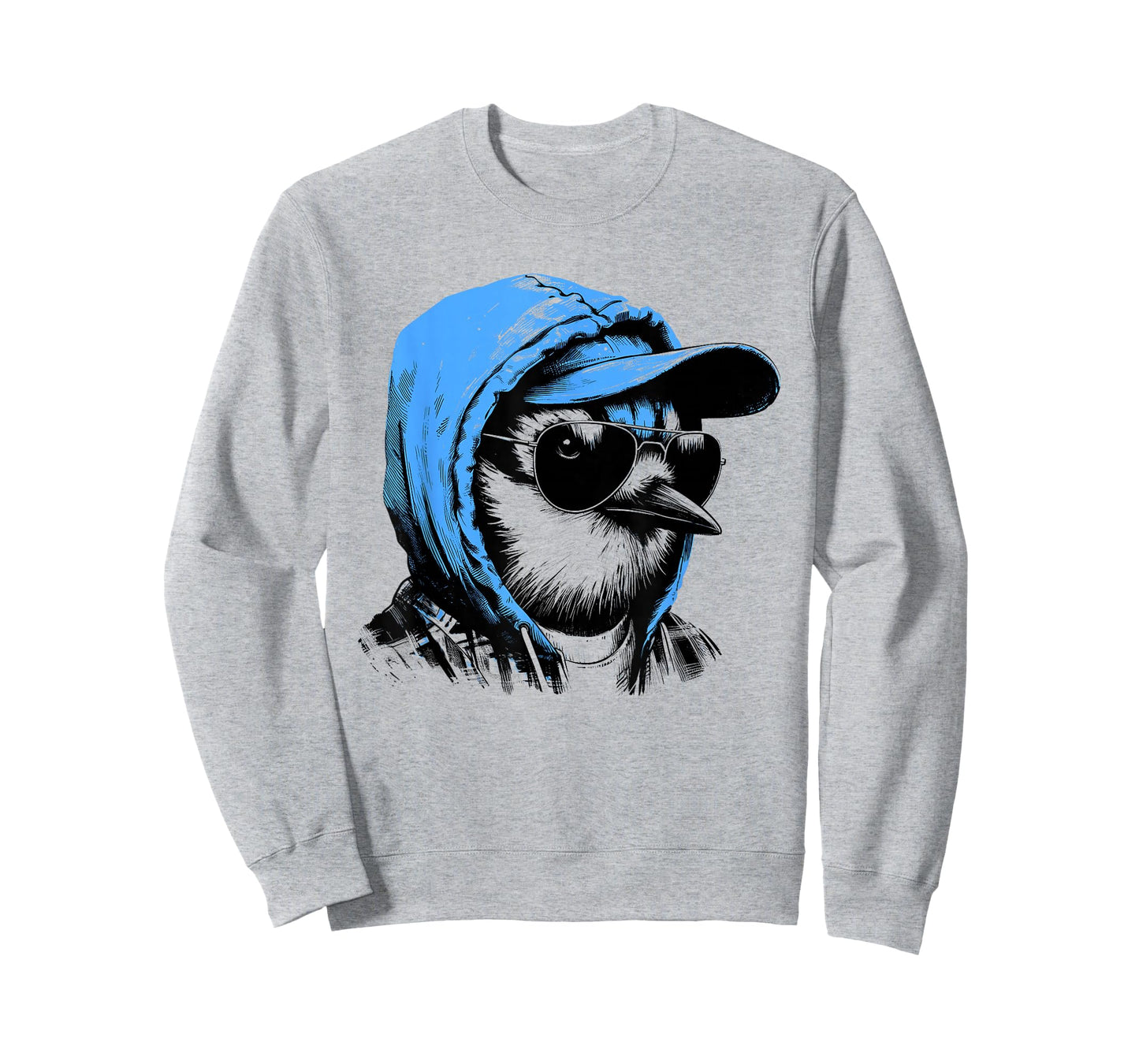 Blue Jay Bird - Vintage Cool Beautiful Bird Lover T-Shirt