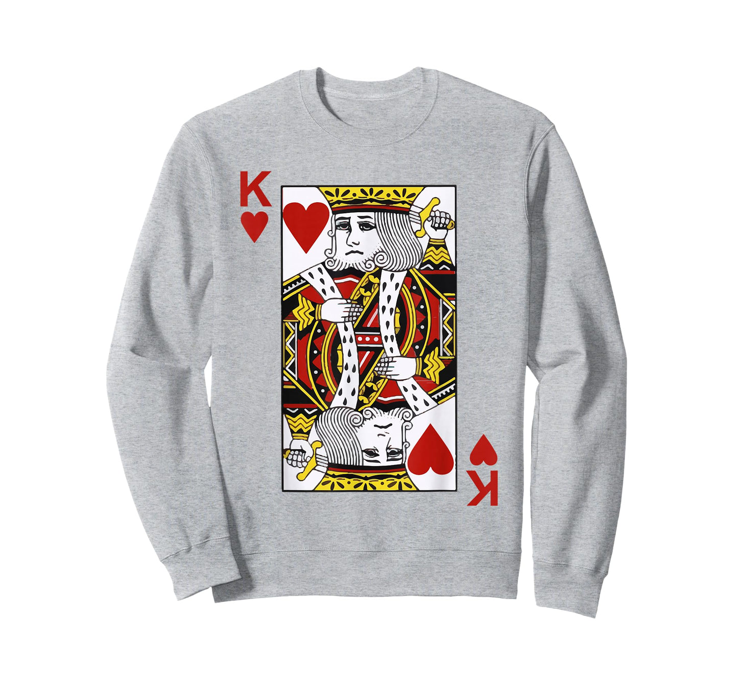 King of hearts Blackjack Cards Poker 21 K T-Shirt