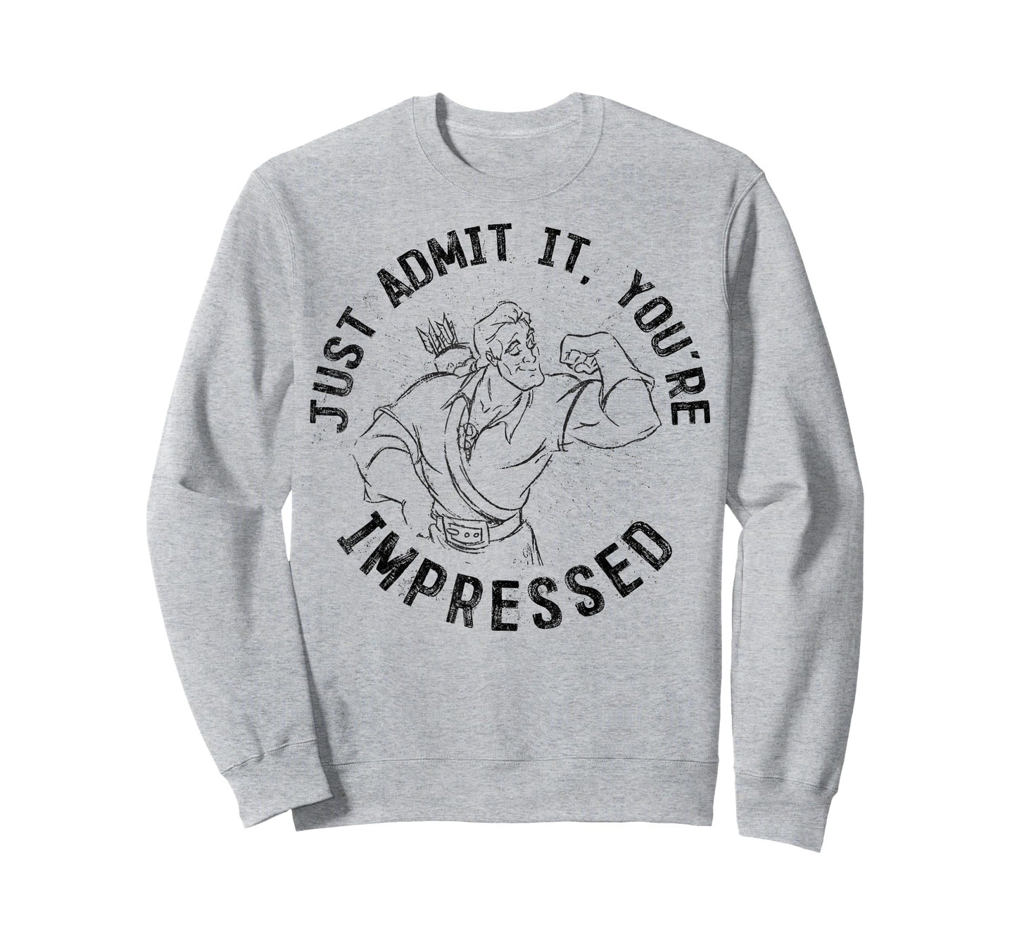 Disney Beauty & The Beast Gaston Impressive Graphic T-Shirt T-Shirt