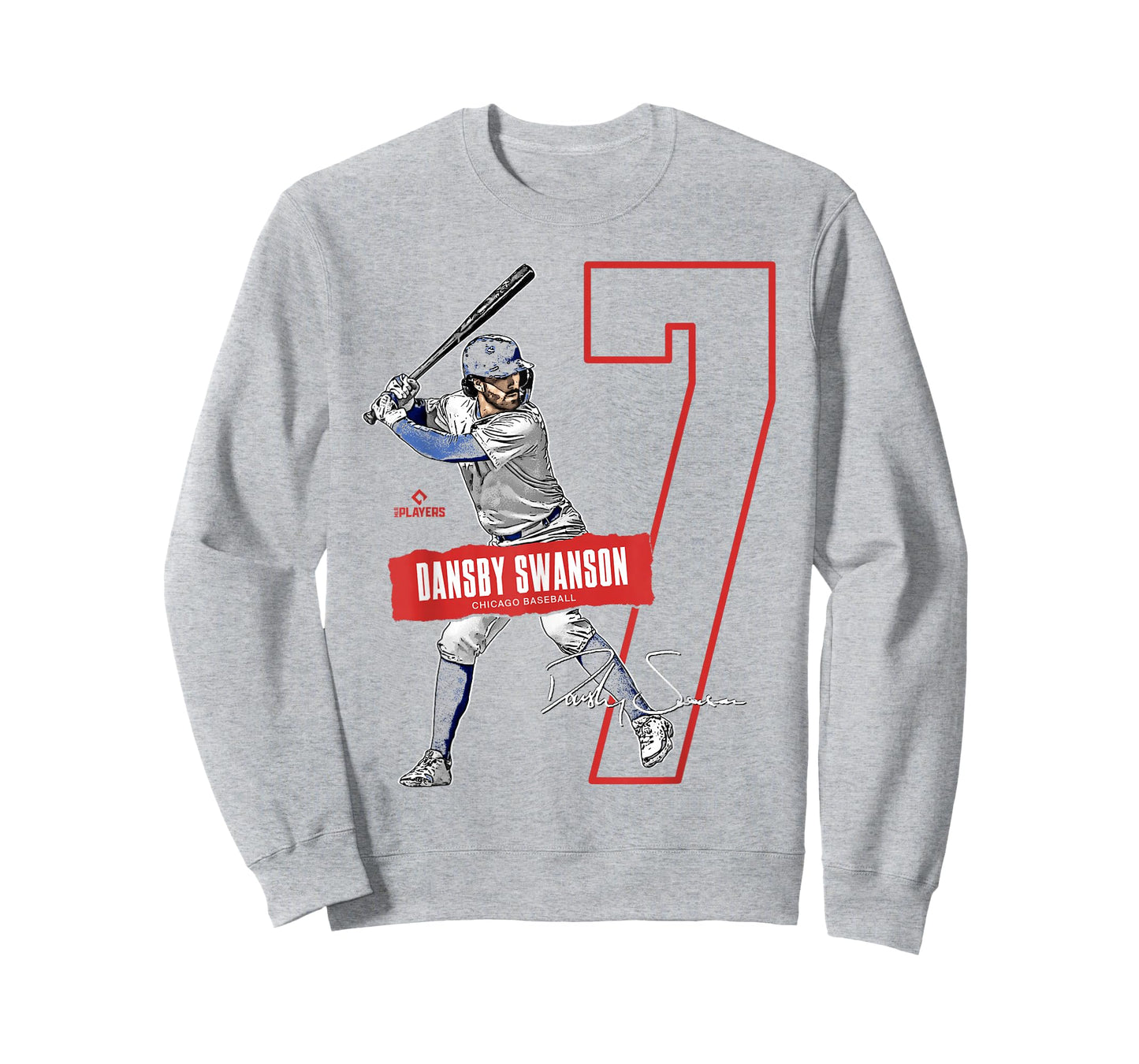 Dansby Swanson | Chicago Baseball Players | MLBDAN301N T-Shirt
