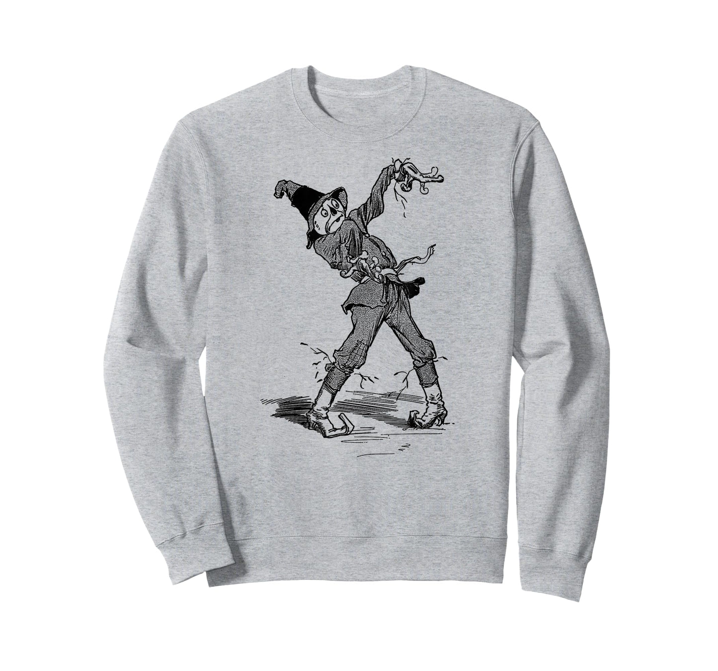 The Land of OZ Vintage Art Halloween Wizard of OZ Scarecrow T-Shirt