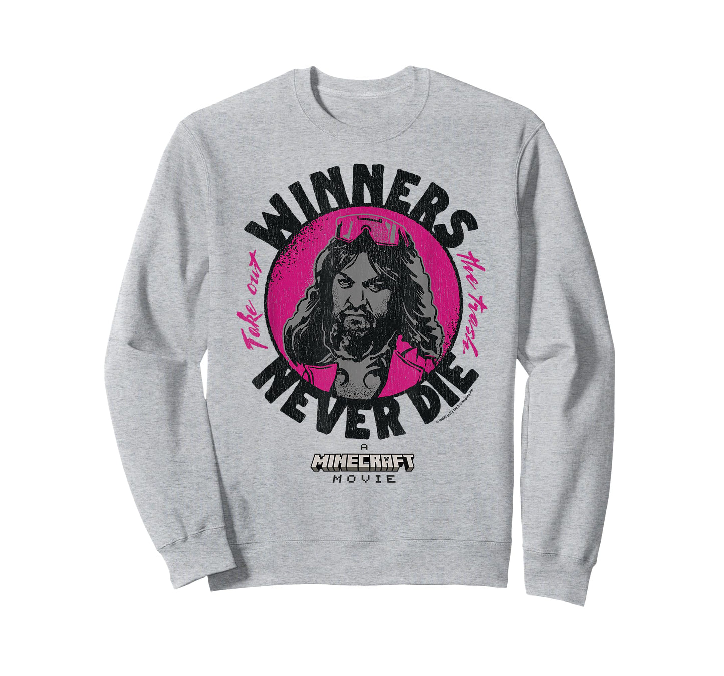 A Minecraft Movie Take Out The Trash / Winners Never Die T-Shirt