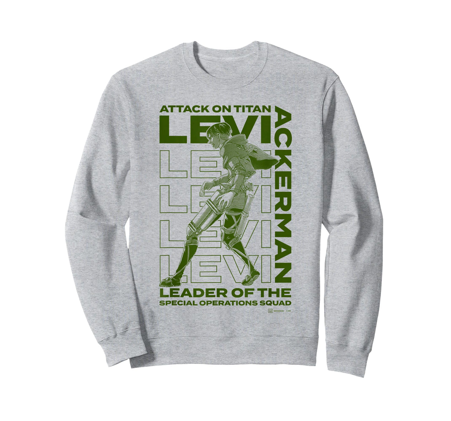 Attack on Titan The Captain Levi Ackerman Epic Big Portrait T-Shirt