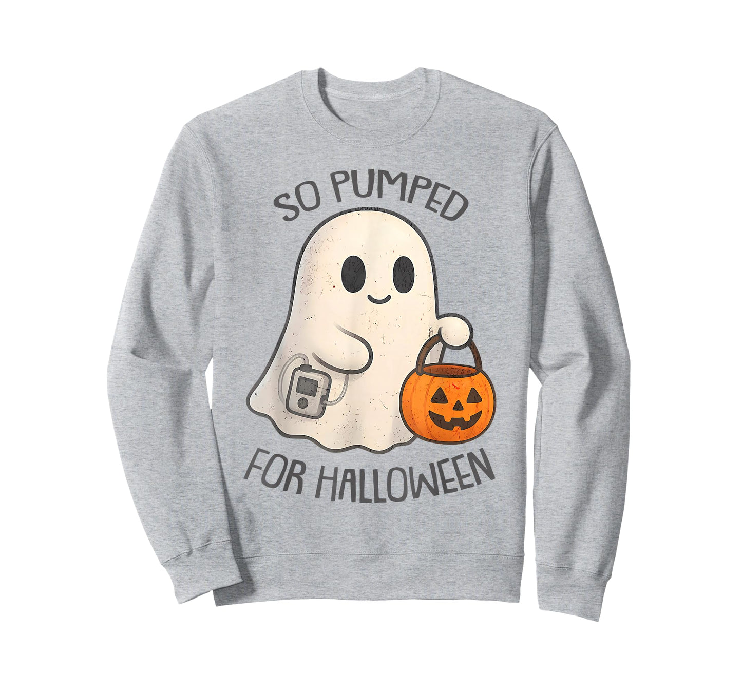 So Pumped for Halloween Cute Boo Ghost Diabetes Awareness T-Shirt