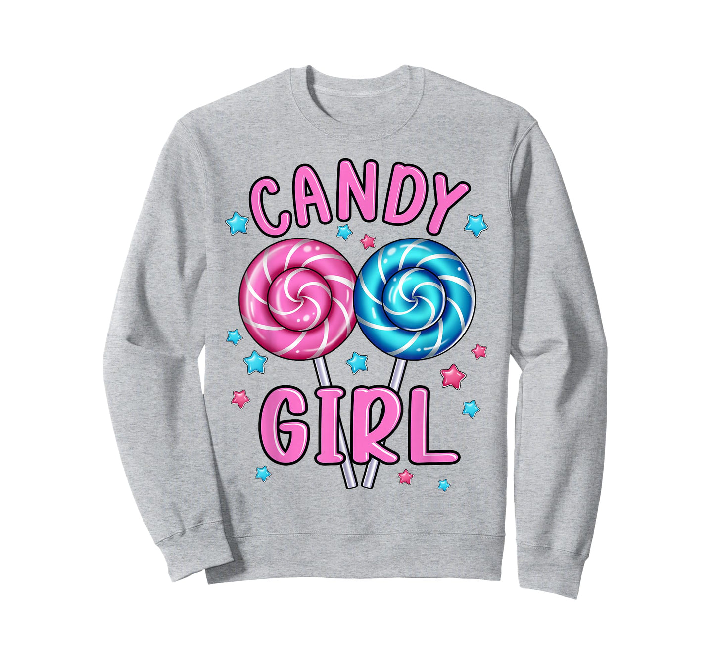Cute Lollipop Candy Design for Women Girl Toddler Kids T-Shirt
