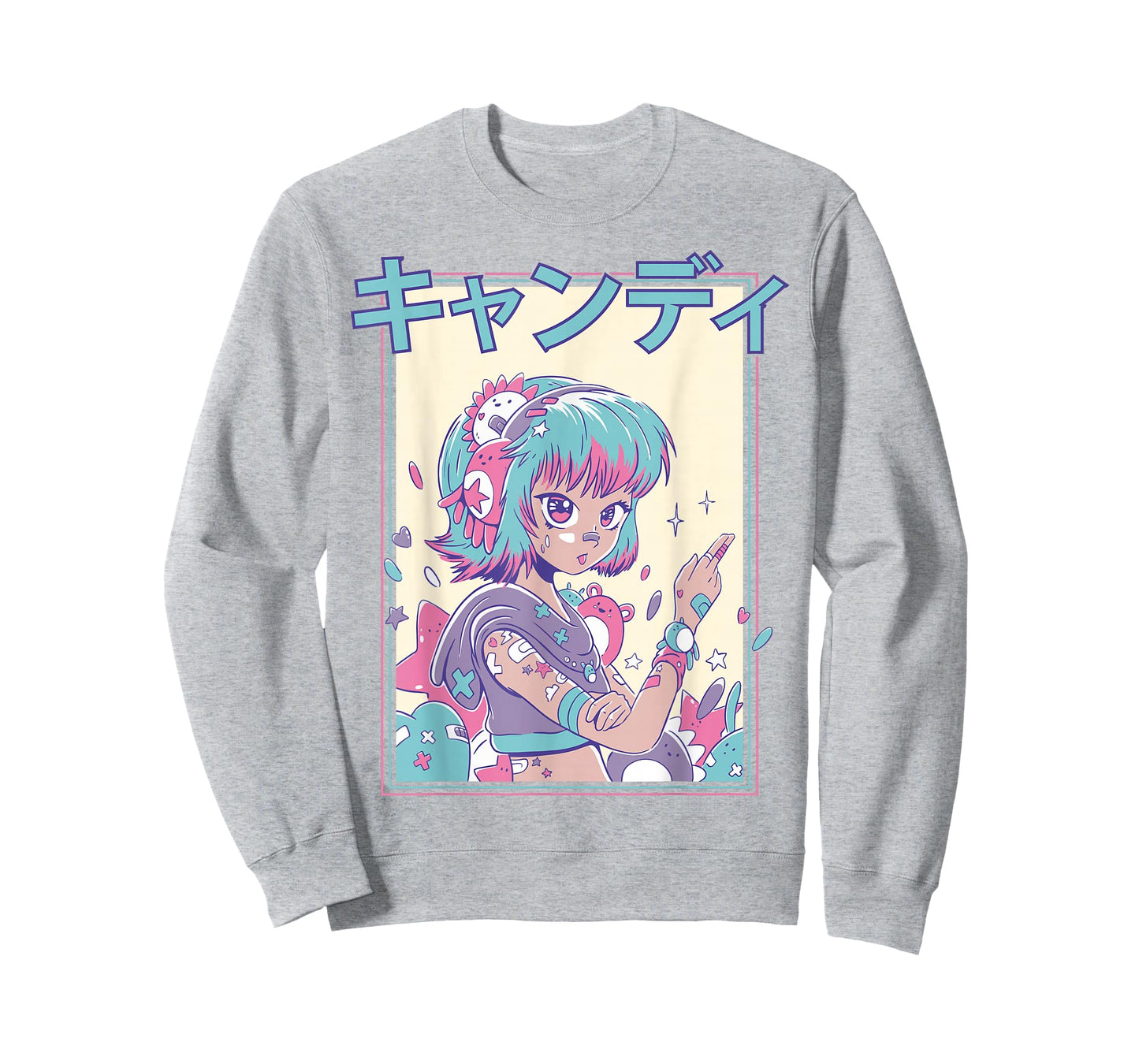 Candycore Girl Cute Pink Pastel Kawaii Anime Aesthetic #12 T-Shirt