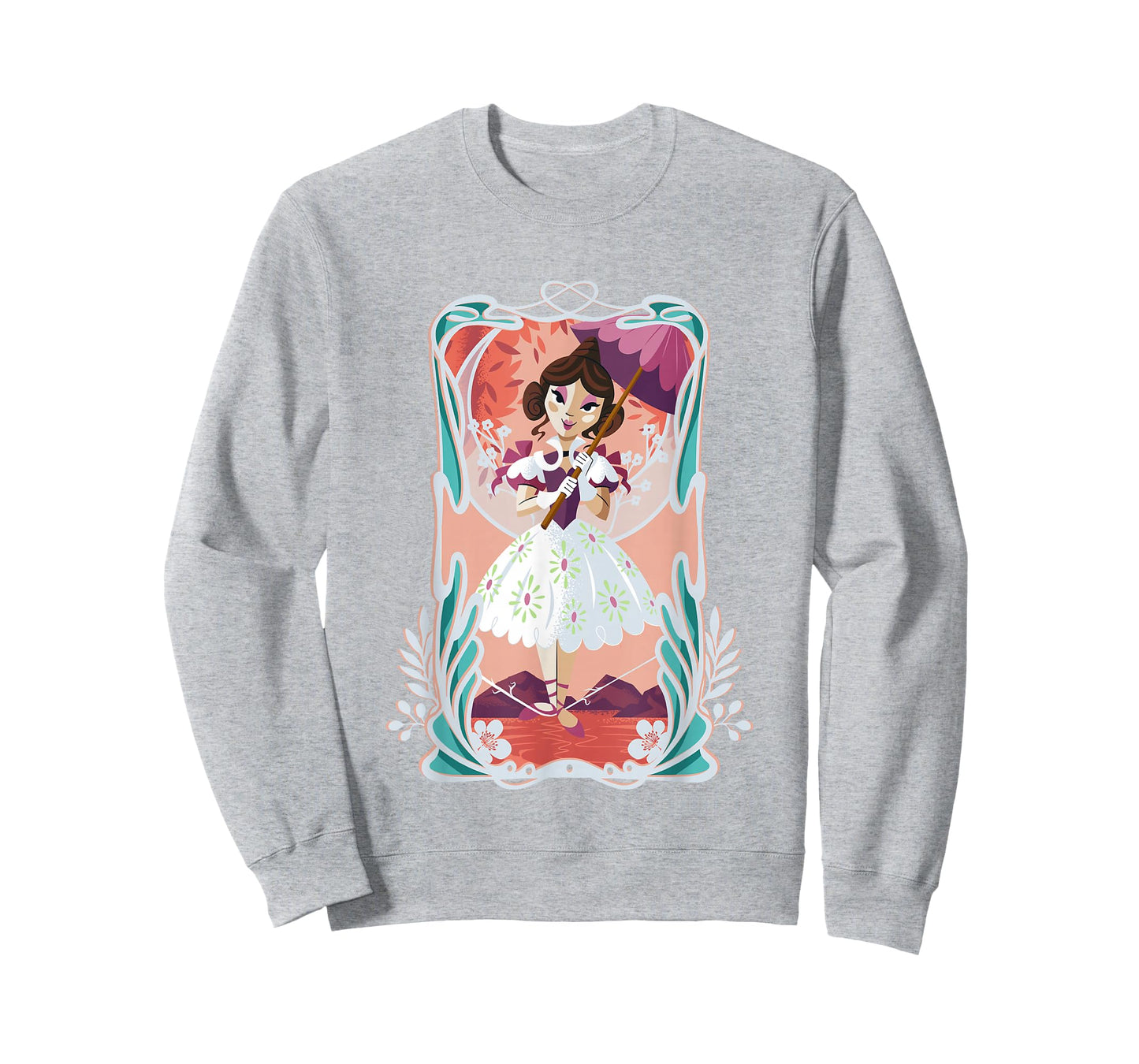 The Haunted Mansion Cute Sally Slater Tightrope Walker Frame T-Shirt