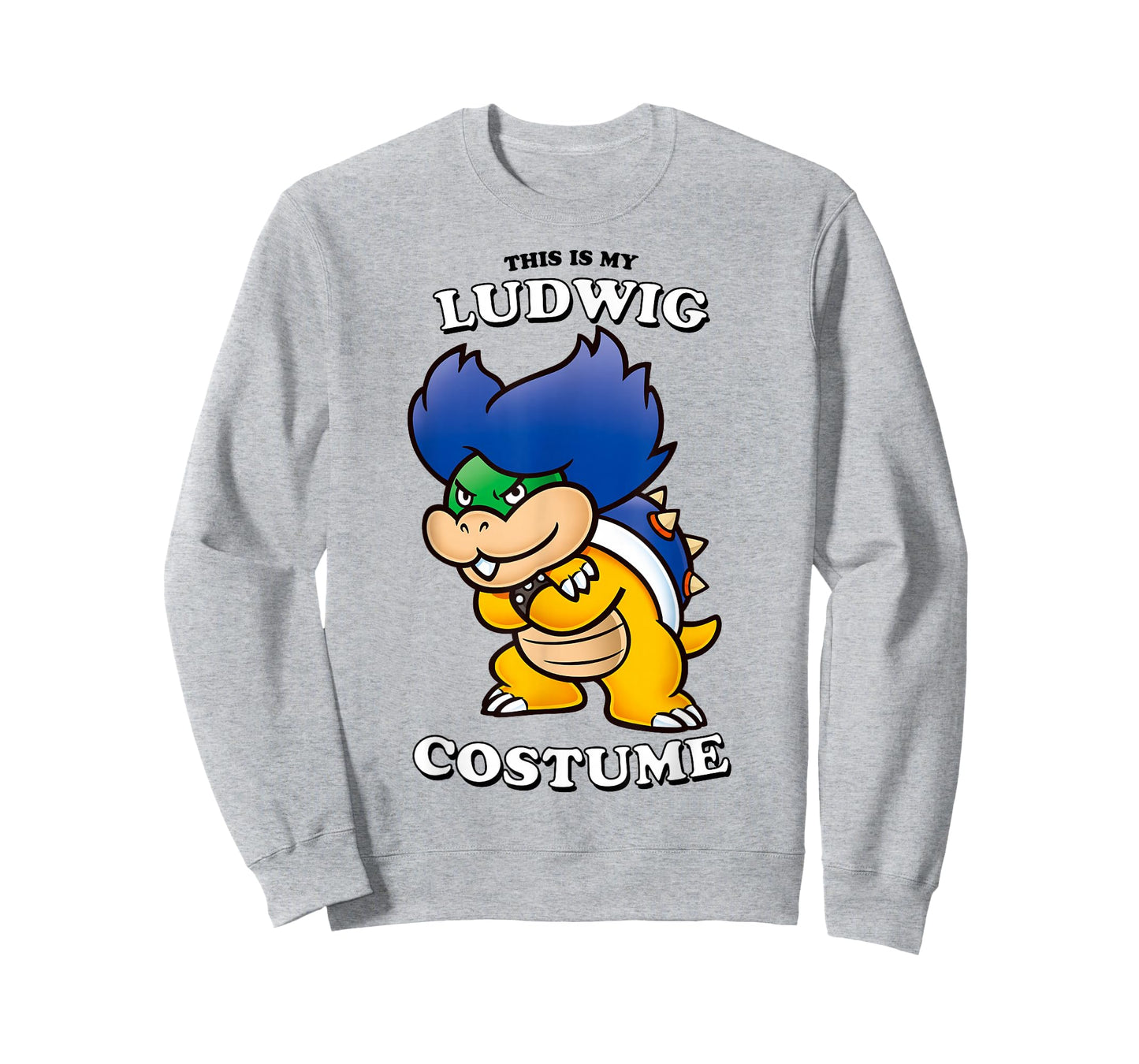 Super Mario Bros Halloween This Is My Ludwig Costume T-Shirt