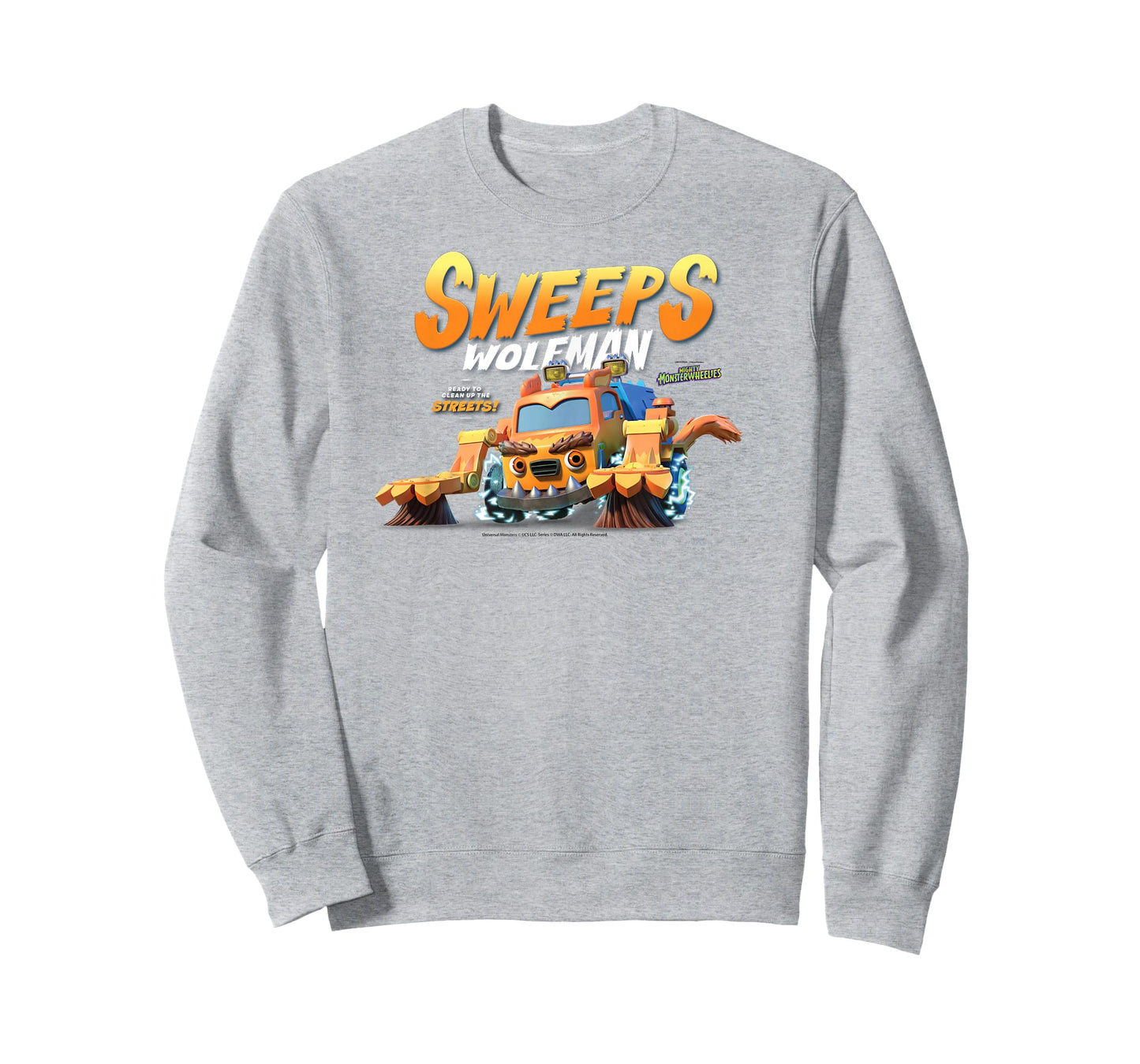 DreamWorks Mighty MonsterWheelies Sweeps Wolfman T-Shirt