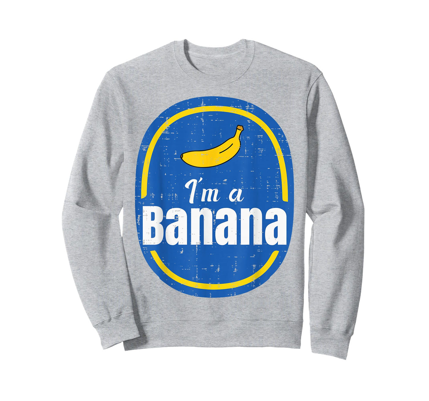 Halloween Im Banana Funny Fruit Food Costume Men Women Kids T-Shirt