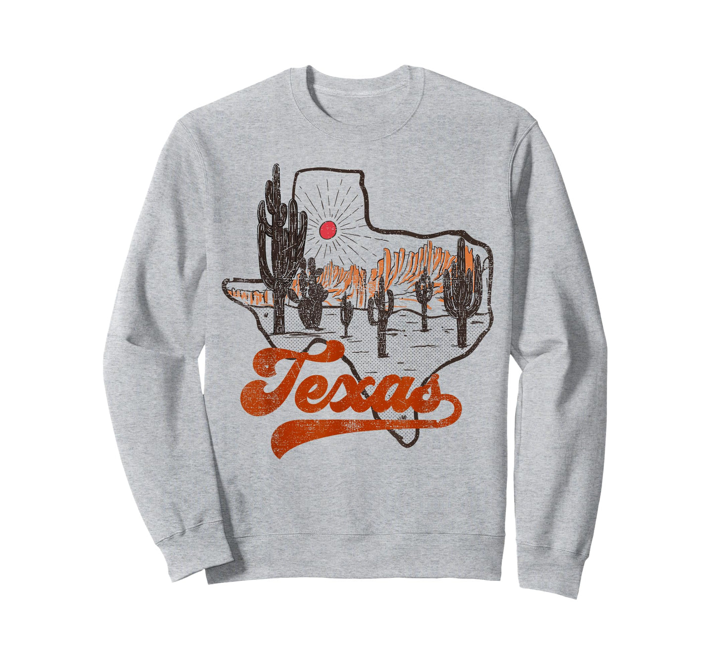 Retro Vintage Cactus Desert Western Country Texas Cowgirls T-Shirt