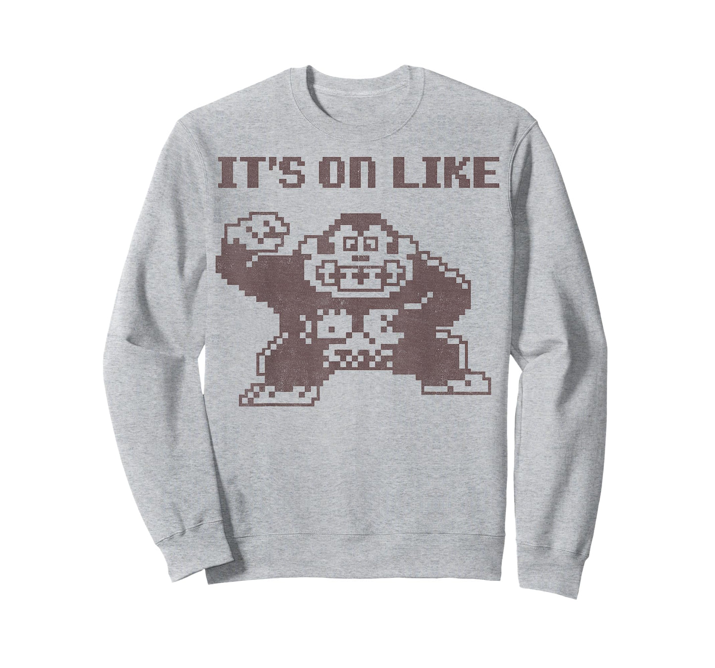Nintendo Donkey Kong It's On Like Text Poster T-Shirt