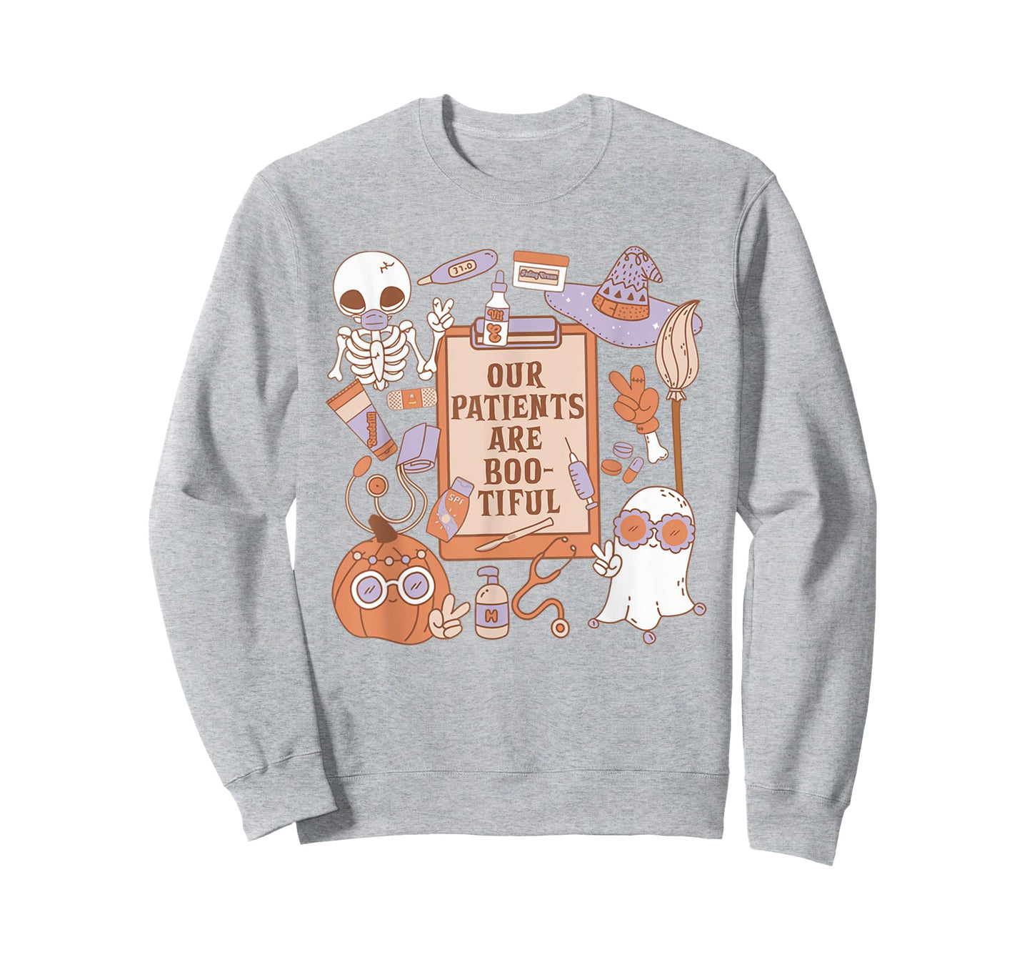 Women Dermatology Halloween Ghosts Our Patients Are Bootiful T-Shirt