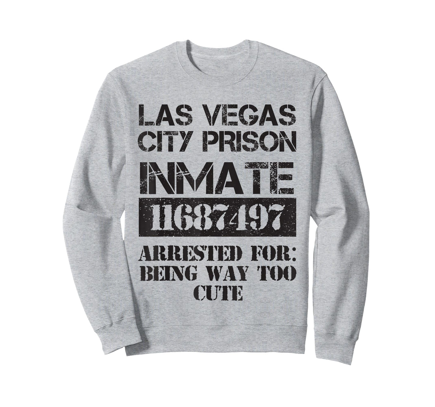 Funny Halloween Las Vegas City Prisoner Costume T-Shirt