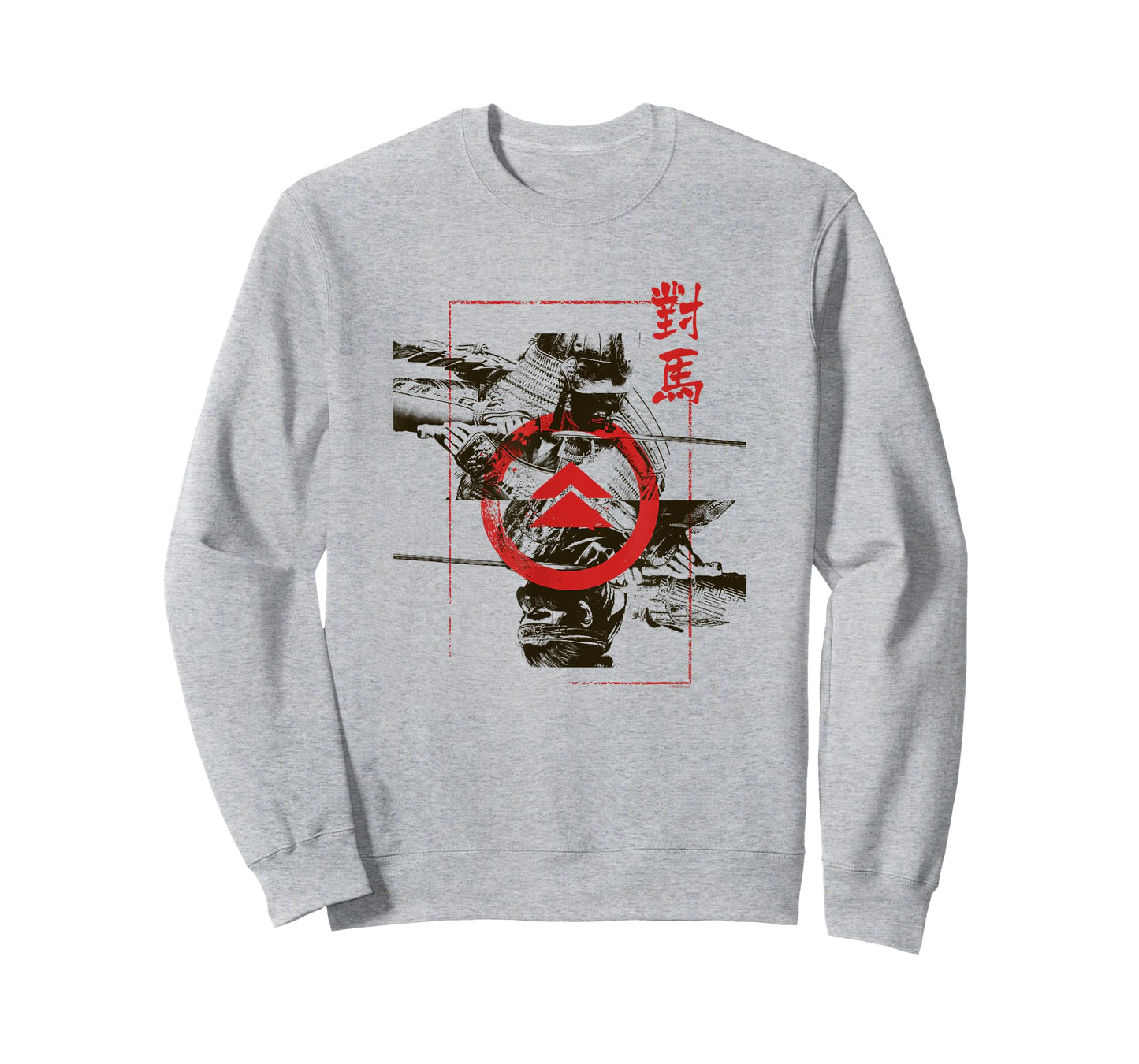 Ghost of Tsushima Mirrored Graphic with Crest T-Shirt