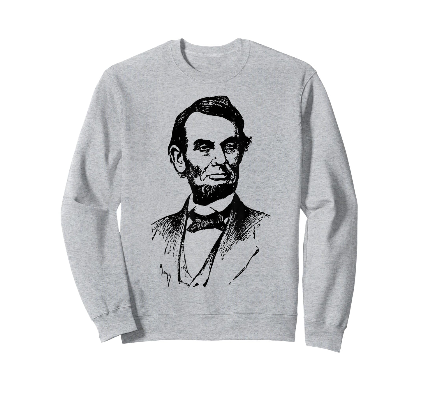 Abraham Lincoln Presidential Portrait Vintage Abe Historical T-Shirt