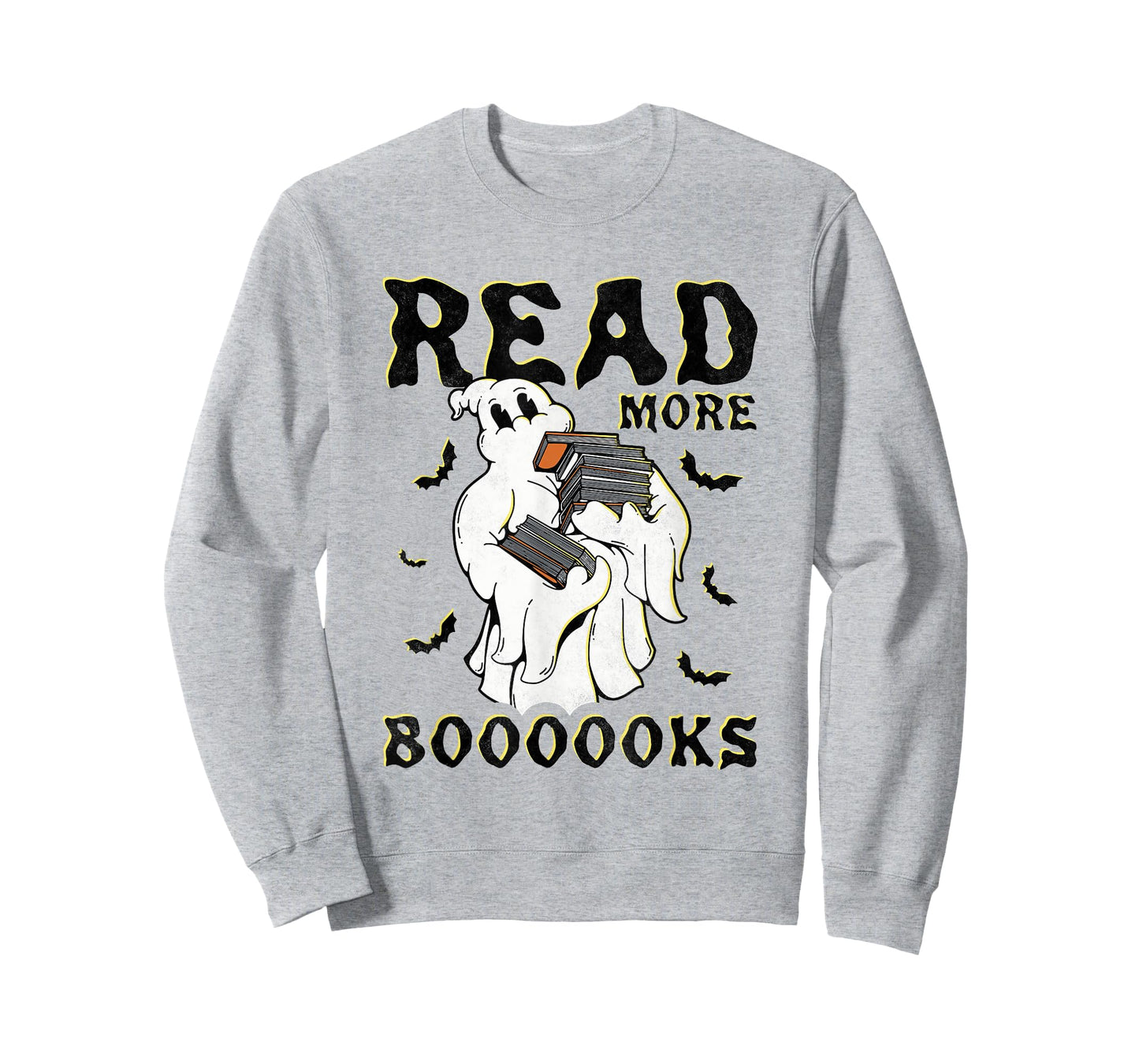 Read More Boooooks, Halloween Book Reading Ghost T-Shirt