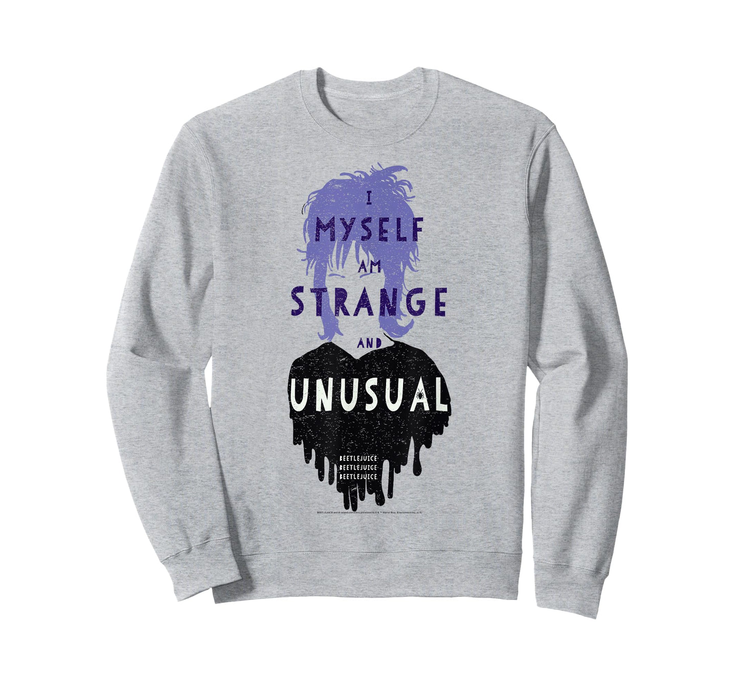 Beetlejuice Lydia I Myself Am Strange and Unusual Minimal T-Shirt