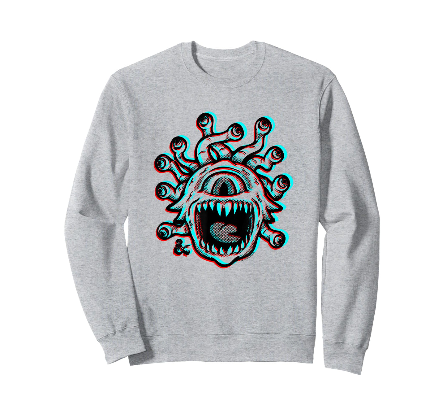 Dungeons & Dragons 50th Anniversary 3D Outline Beholder T-Shirt