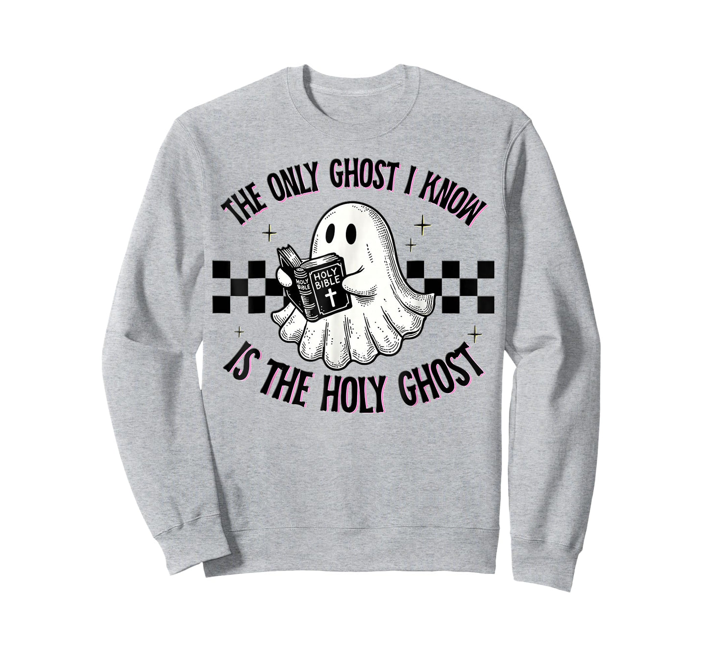 The Only Ghost I Know Is The Holy Ghost, Ghost Read Book T-Shirt