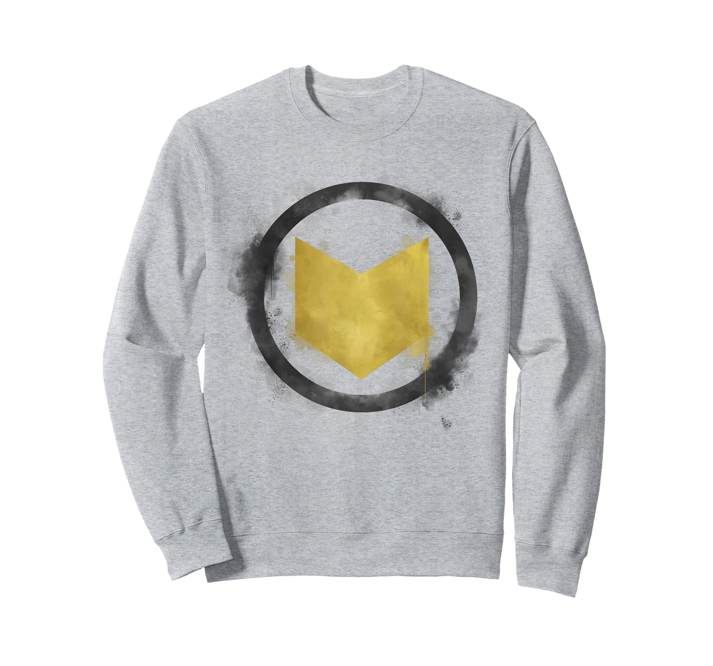 Marvel Avengers Endgame Hawkeye Spray Paint Logo T-Shirt