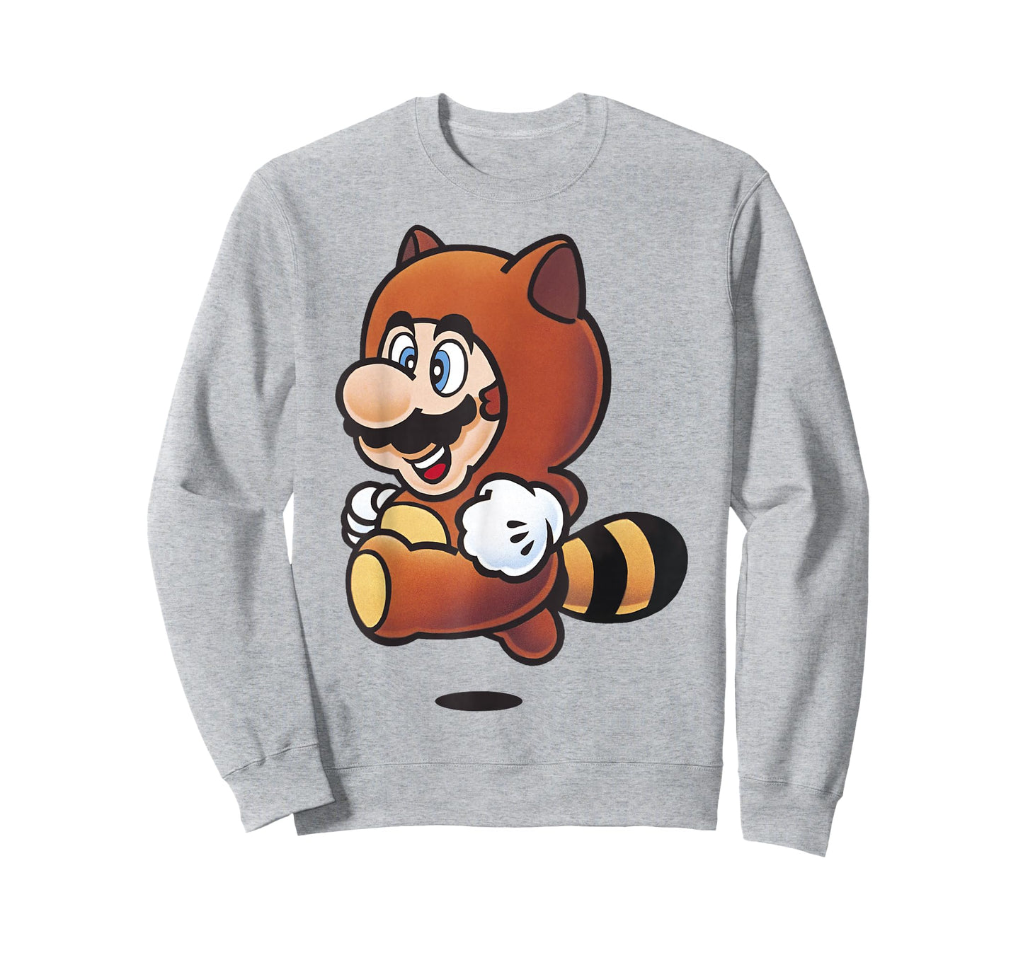 Nintendo Super Mario Tanooki Suit Jump Graphic T-Shirt T-Shirt