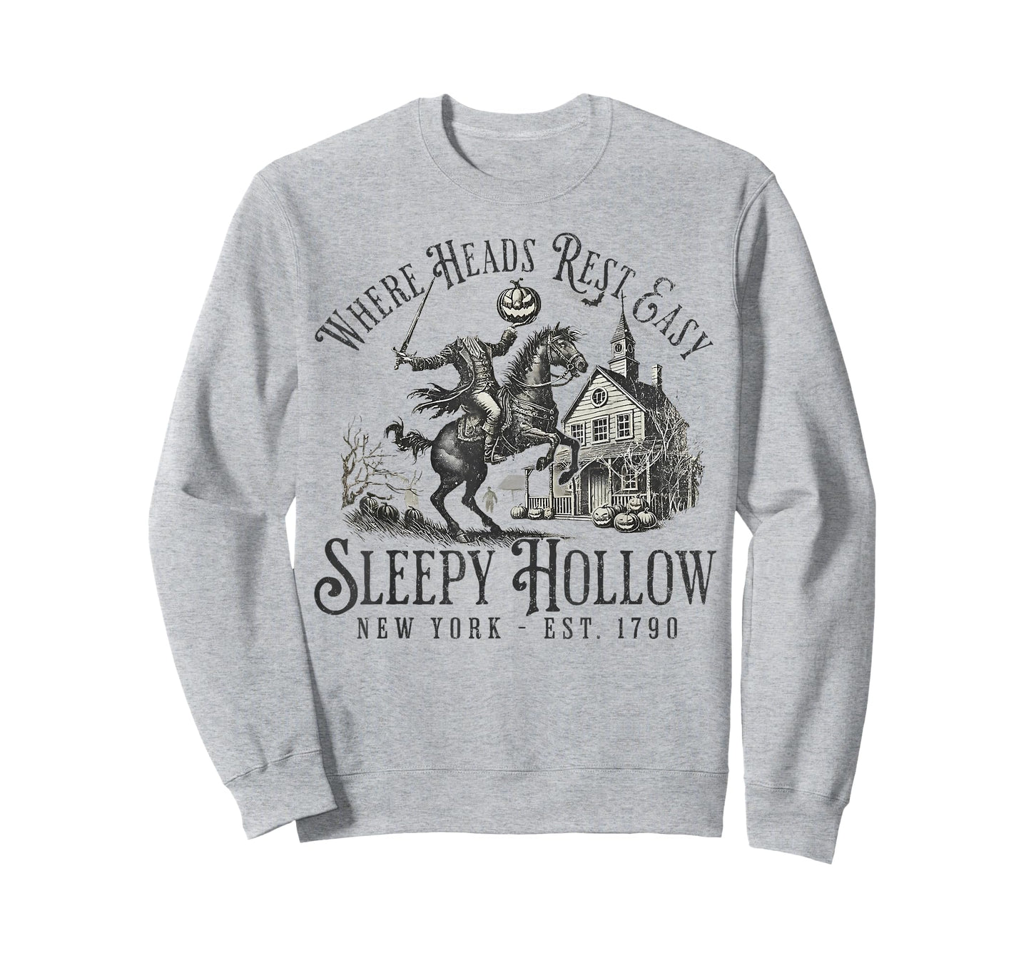 Headless Horseman Sleepy Hollow Jack O Lantern Halloween T-Shirt