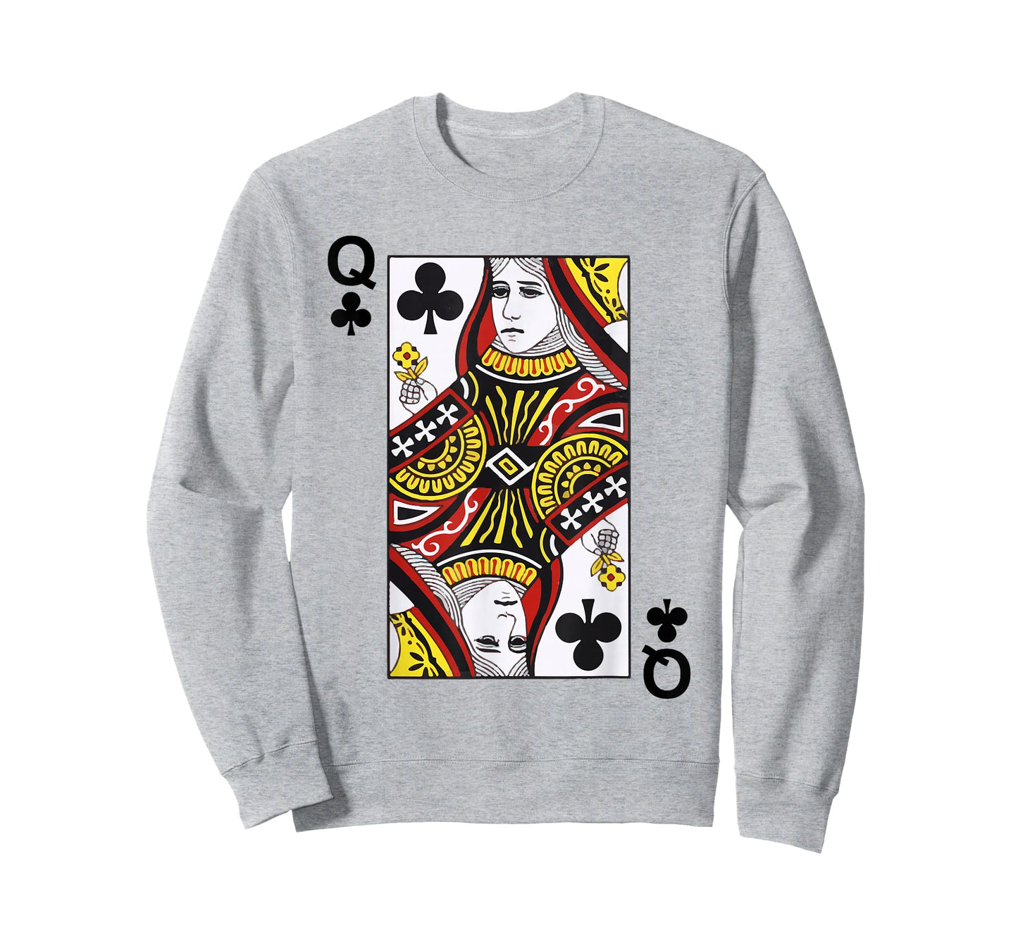 Queen of Clubs Blackjack Playing Cards Tshirt T-Shirt