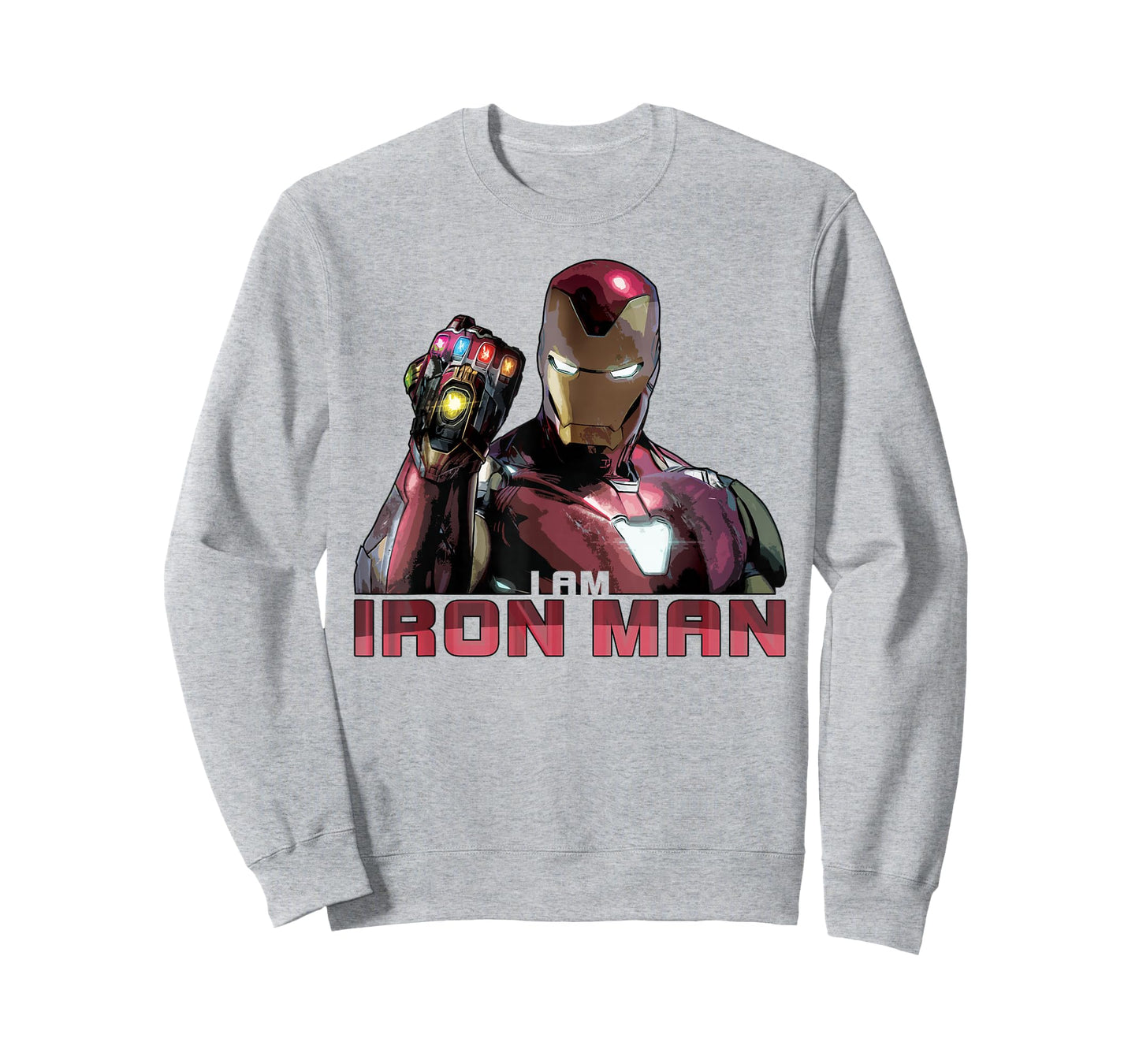 Marvel Avengers Endgame I Am Iron Man Movie Quote Portrait T-Shirt
