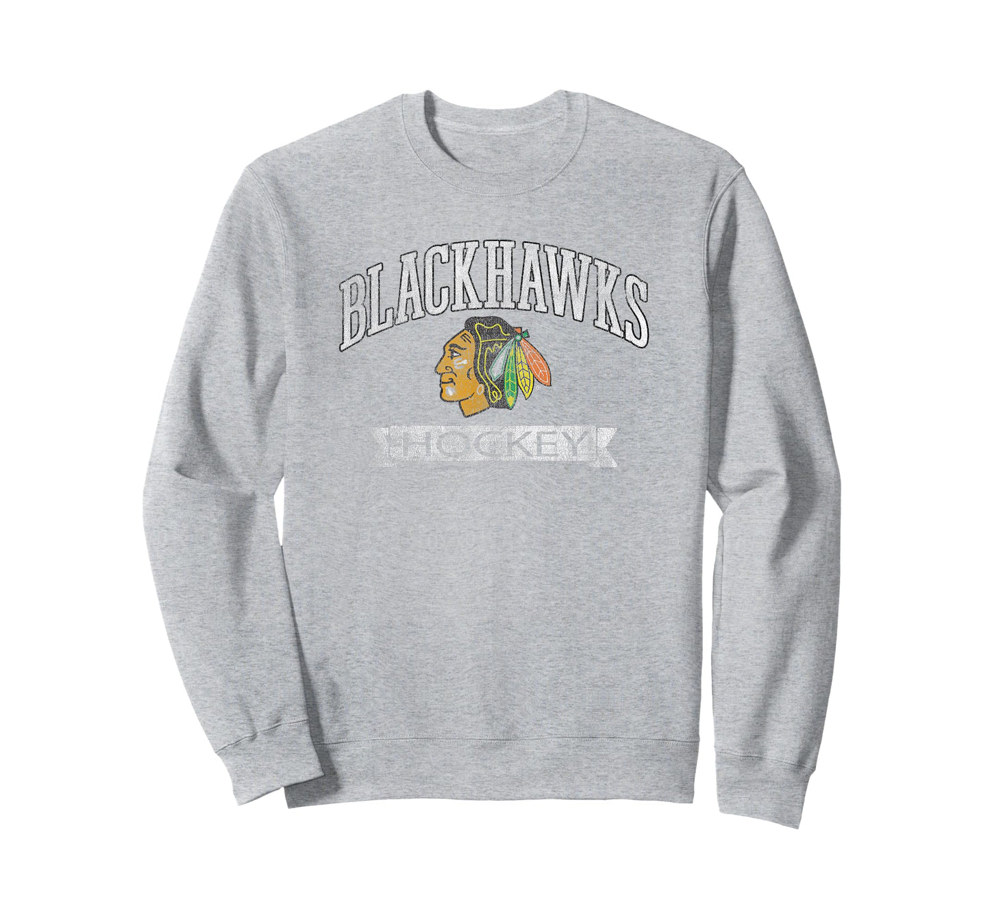 Chicago Blackhawks Vintage Hockey Red Officially Licensed T-Shirt