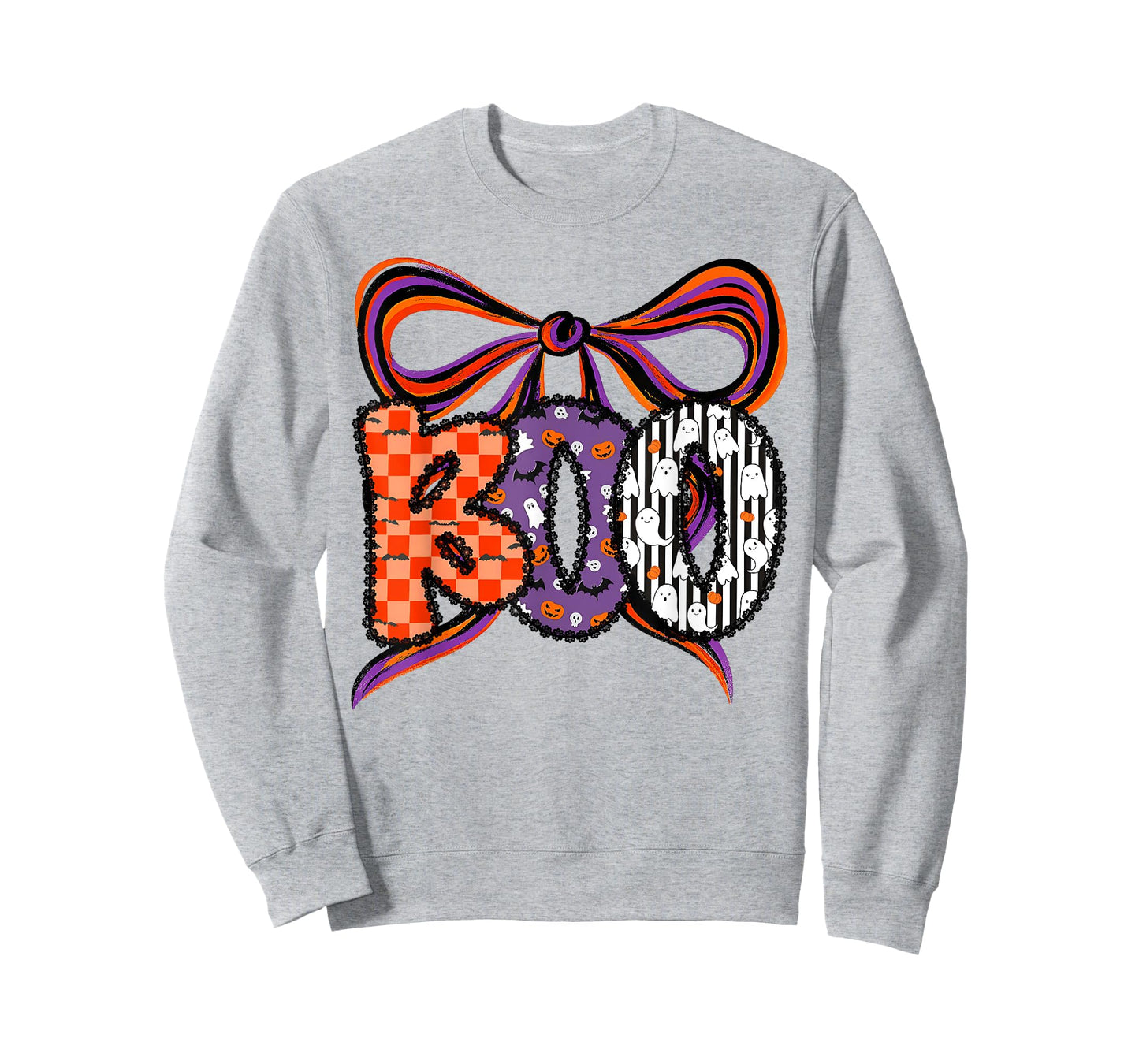 Halloween Boo Coquette Bow Funny Ghost Spooky Trick Or Treat T-Shirt