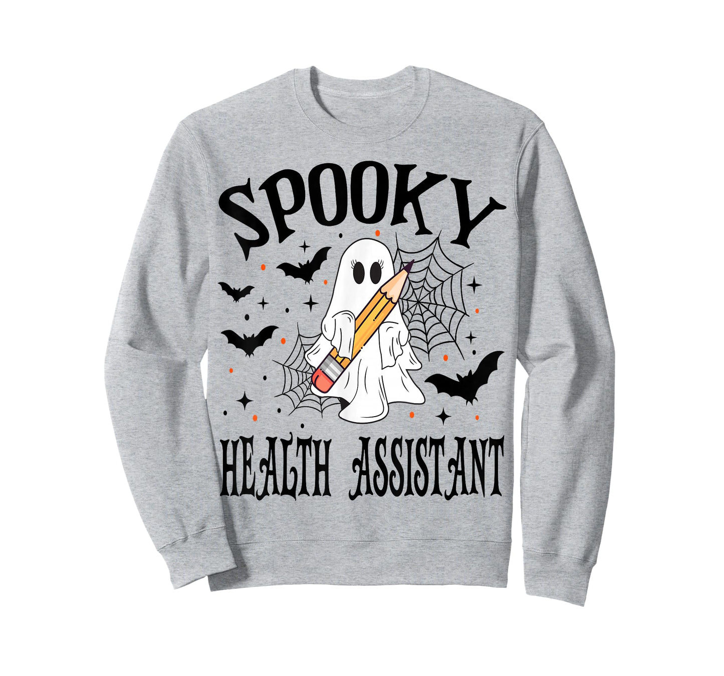 Spooky Health Assistant Halloween School T-Shirt