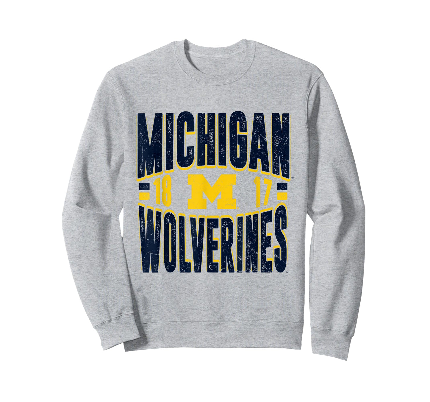 Michigan Wolverines Vintage 90's Retro White T-Shirt