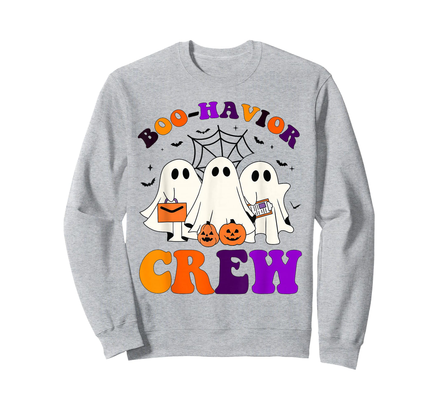 Boo-Havior Crew Behavior Analyst Halloween Cute Ghost RBT T-Shirt