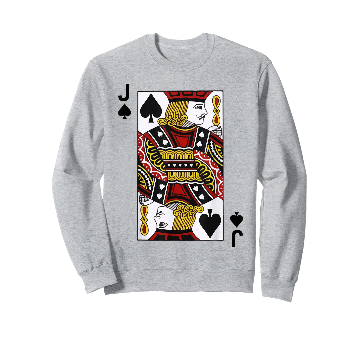 Jack of Spades Tshirt Blackjack Cards Poker 21 J Tee shirt T-Shirt