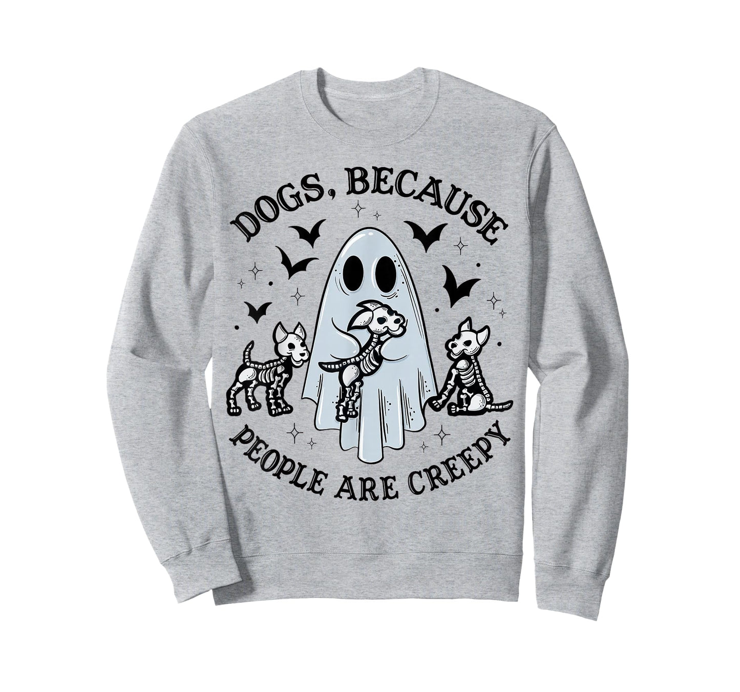 Dogs Because People Are Creepy Halloween Dog Grooming T-Shirt
