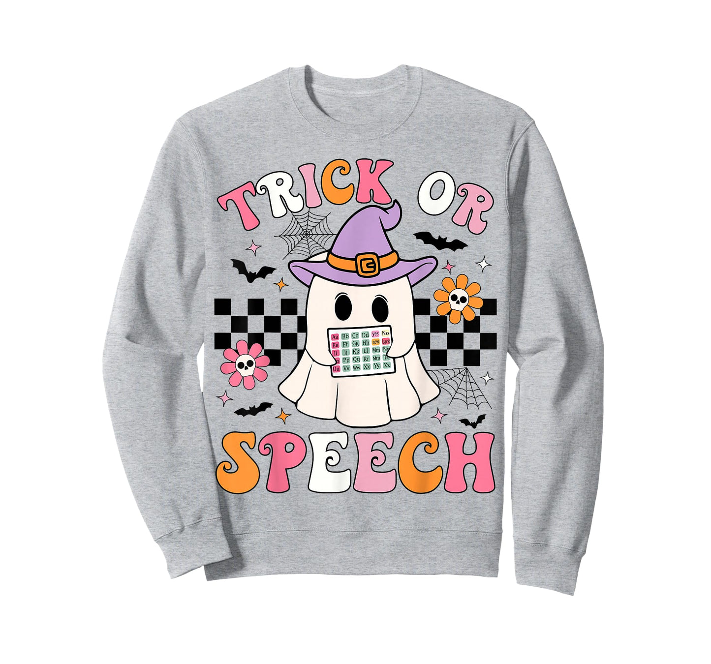 Trick or Speech Funny SLP Halloween Speech Therapy Halloween T-Shirt
