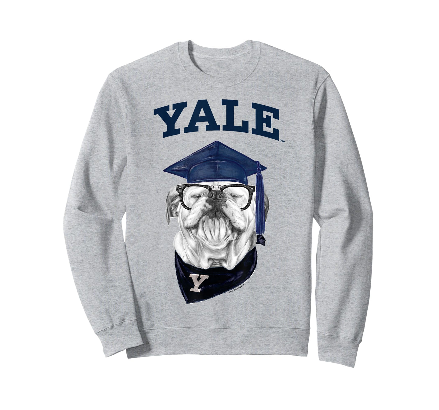 Yale University Smart Bulldog Handsome Dan Graduation T-Shirt