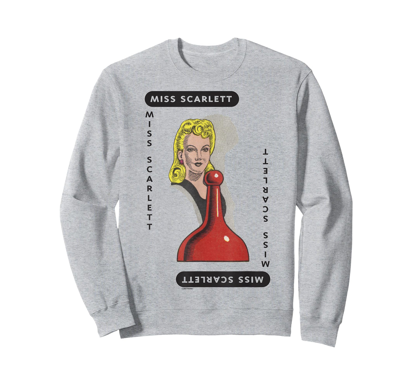 Clue Miss Scarlett Playing Card Halloween Costume T-Shirt