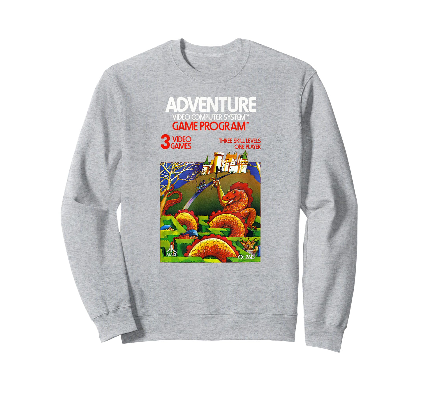 Atari Adventure Video Game Cartridge Art T-Shirt