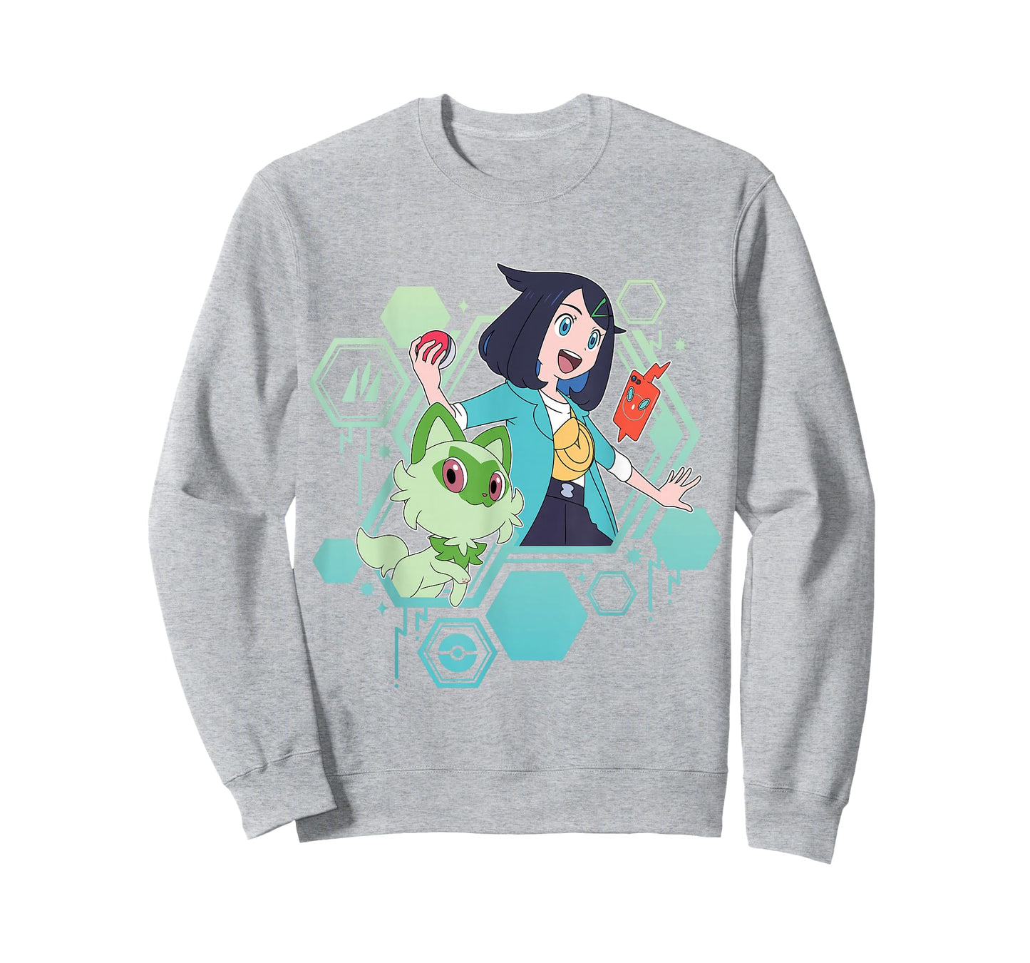 Pokémon - Liko and Sprigatito Paldea Region T-Shirt