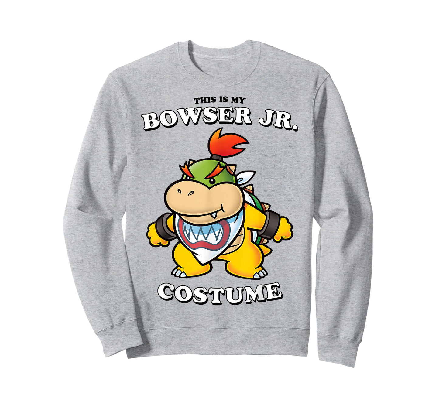 Super Mario Bros Halloween This Is My Bowser Jr. Costume T-Shirt