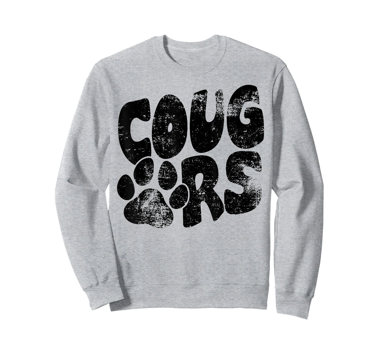 Cougars Football School Sports Fan Team Spirit T-Shirt