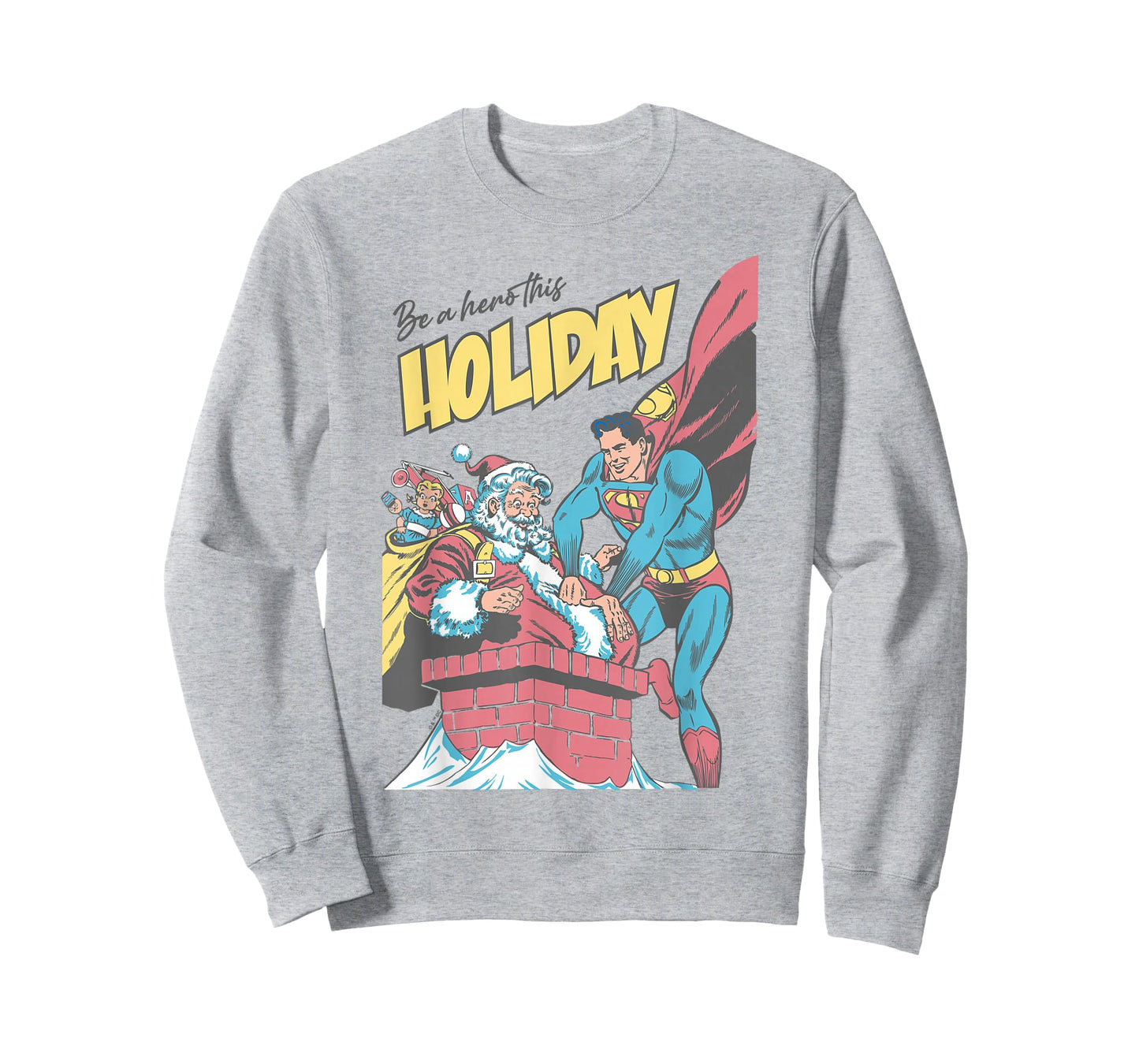 Superman Christmas Holiday Hero T-Shirt