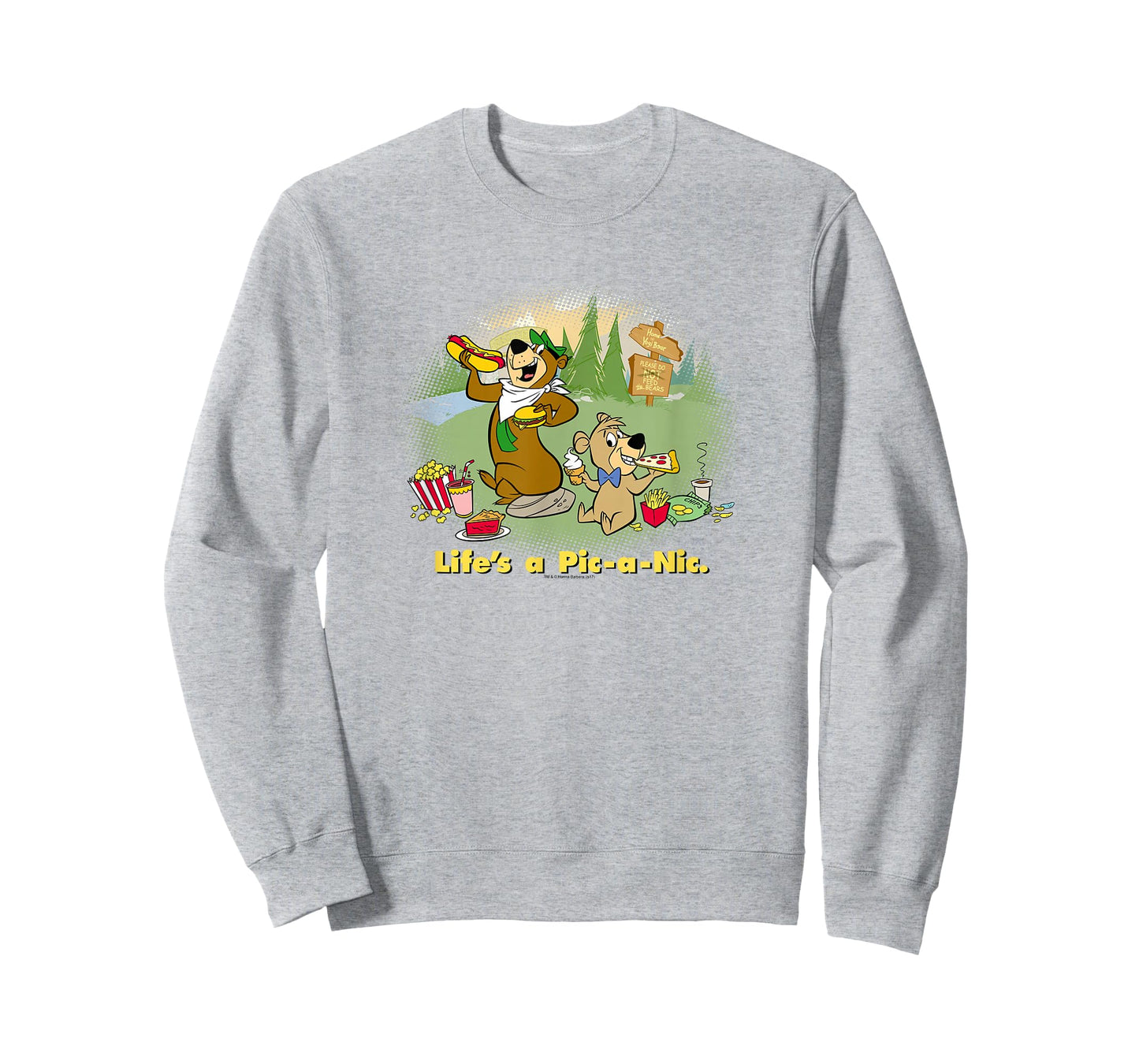 Yogi Bear Lifes a Pic-a-Nic T-Shirt Small