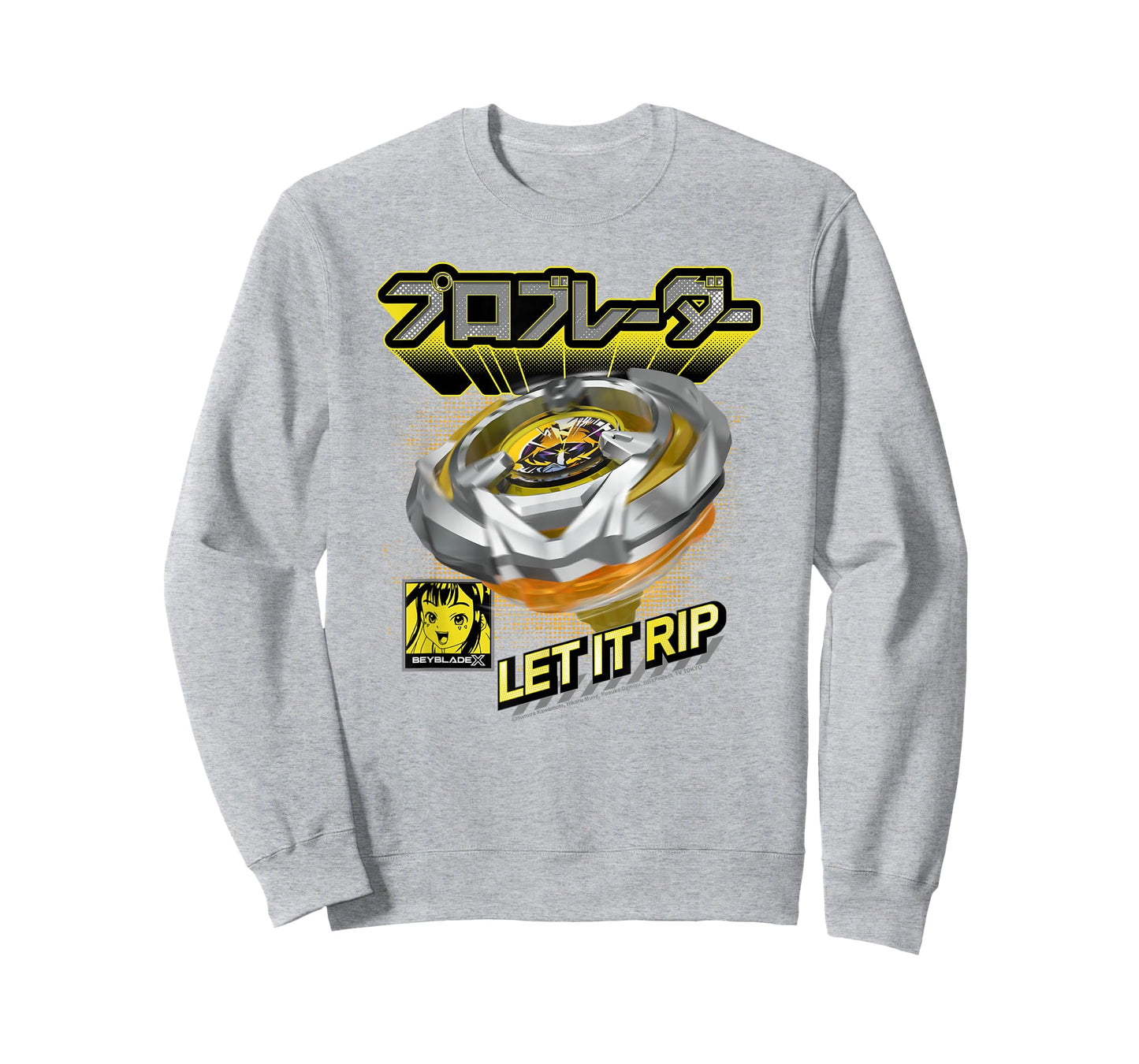 Beyblade X Pro Blader Multi Let It Rip T-Shirt