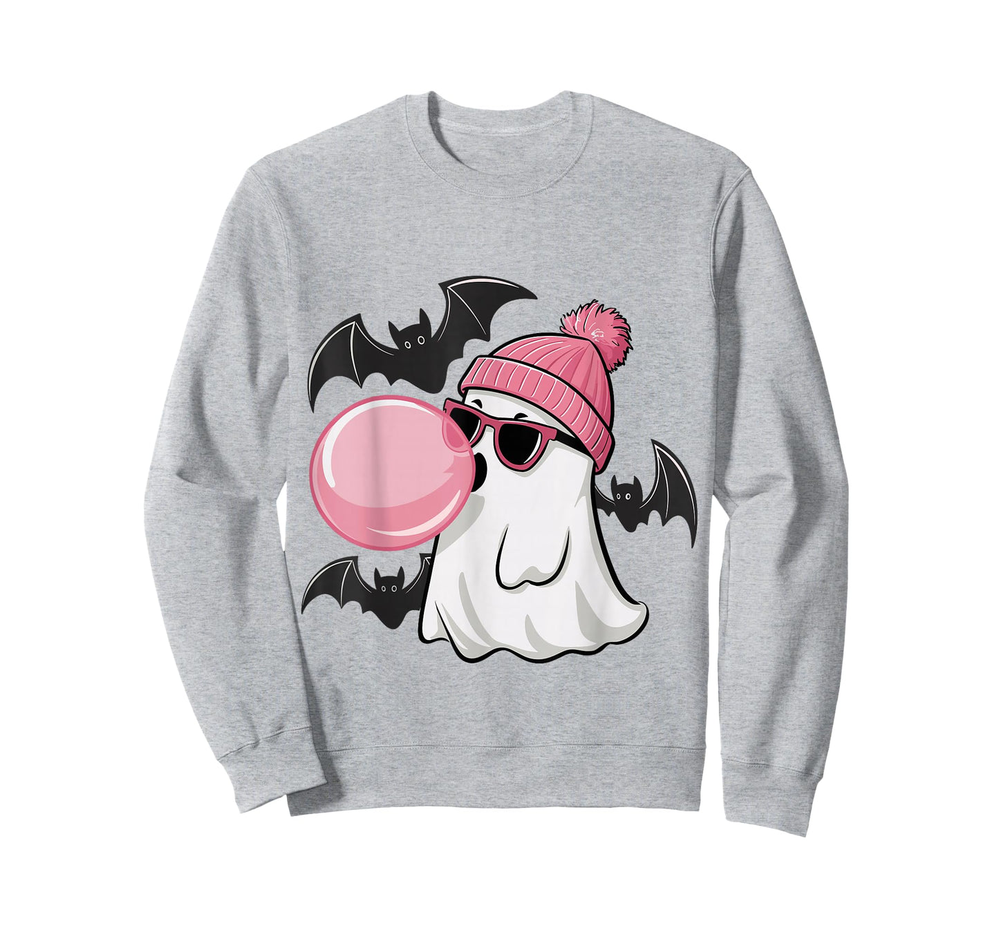 Cute Ghost Bubble Gum Lovers Spooky Halloween Costume T-Shirt