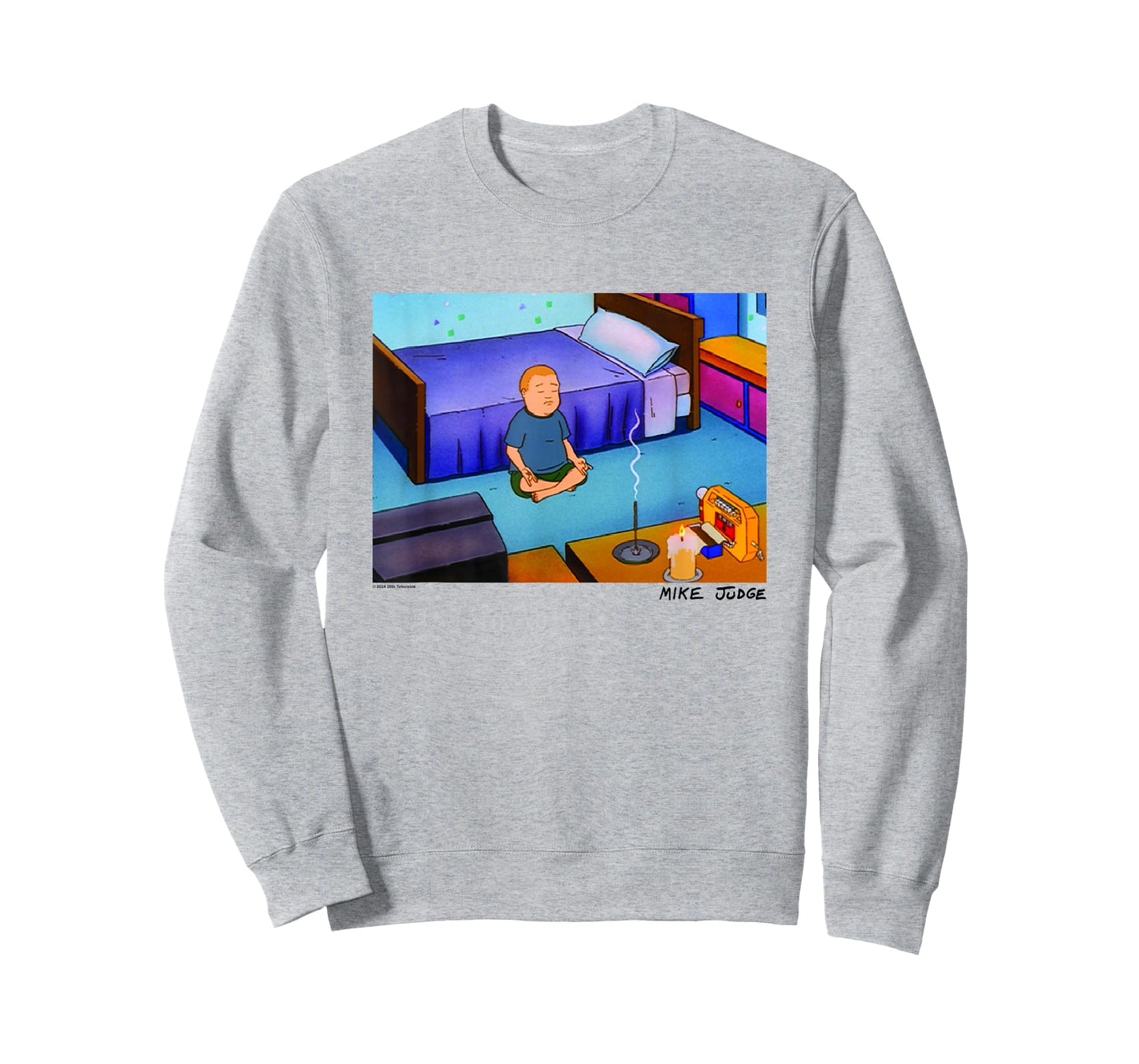 King of The Hill Bobby Hill Inner Peace Big Chest Poster T-Shirt