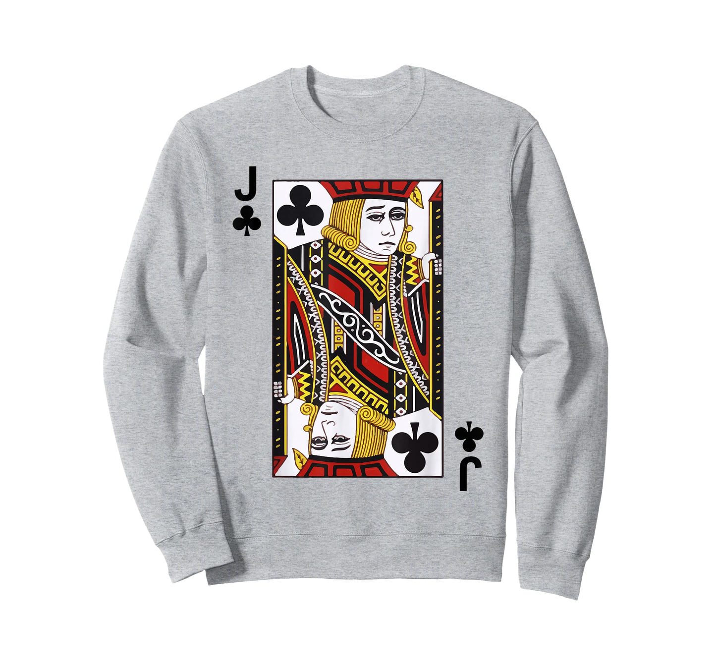 Jack of Clubs Tshirt Blackjack Cards Poker 21 J Tee shirt T-Shirt