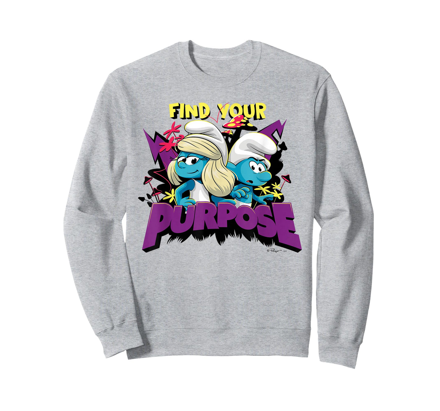 The Smurfs Movie Find Your Purpose Smurfette T-Shirt